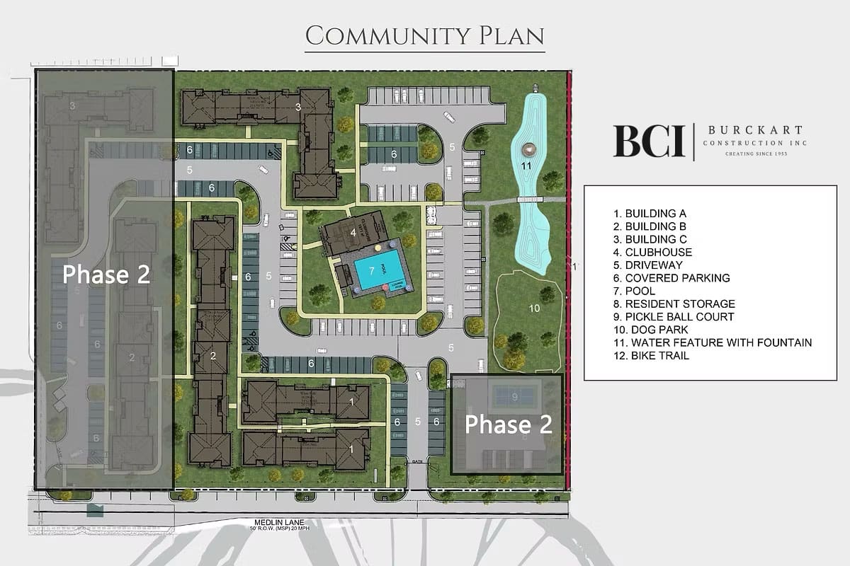 medlin-park-sitemap